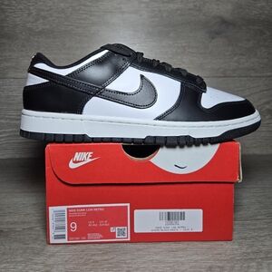 Nike Dunk Low Black White Panda (DD1391-100) Men's Size 9 Brand New Authentic